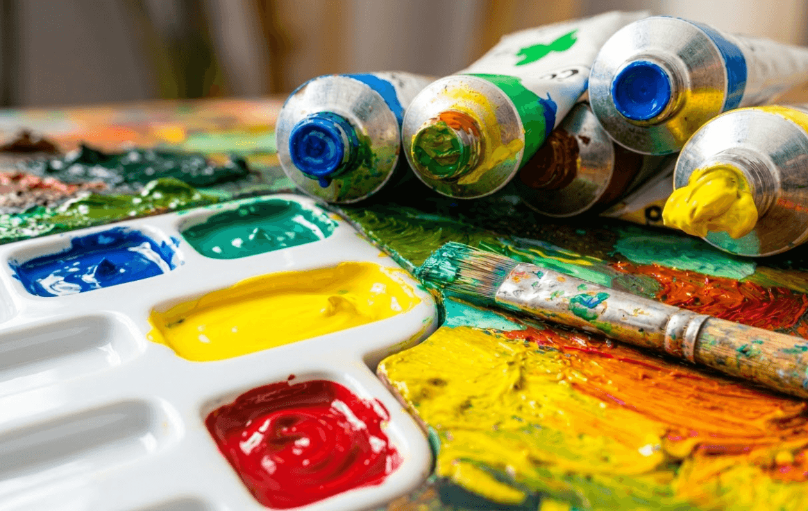 Art Studio Easel Canvas